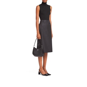 Cleo Brushed Leather Shoulder Bag