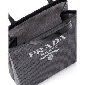 Small Sequin Mesh Tote Bag