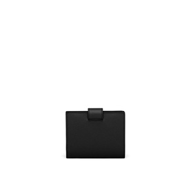 Small Saffiano and Leather Wallet