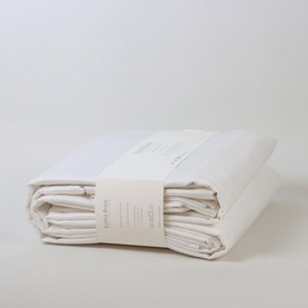 300 Thread Count Cotton Sateen Sheet Set White