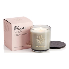 French Linen Water Luxury Candle & Lid