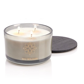 Lemongrass & Ginger 560G Luxury 3 Wick Candle & Lid