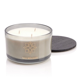 White Pomegranate Luxury 3 Wick Candle & Lid