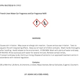 Car Fragrance Dispenser - French Linen Water