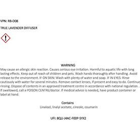 True Lavender Luxury Diffuser