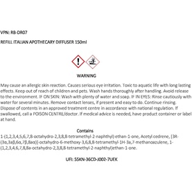 Italian Apothecary 150ml Diffuser Refill
