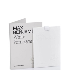 White Pomegranete Scented Card