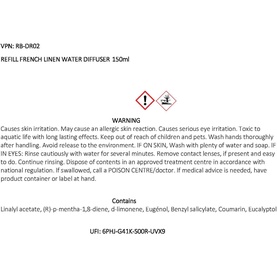 French Linen Water 150ml Diffuser Refill