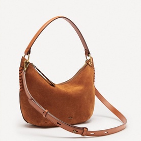 Suede Swing Bag