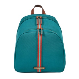 Fortnum&rsquo;s 2 Person Canvas Picnic Backpack, Eau de Nil