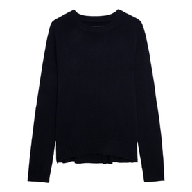 Cici Patch Cashmere Sweater
