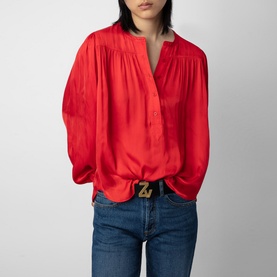 Tigy Satin Blouse