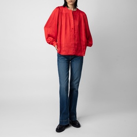 Tigy Satin Blouse
