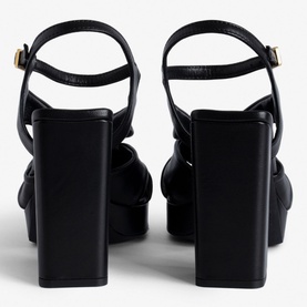 Forget Me Knot Block Heels