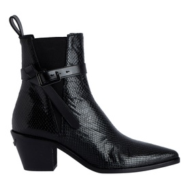 Tyler Python-Effect Cowboy Boots