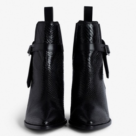 Tyler Python-Effect Cowboy Boots