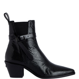 Tyler Python-Effect Cowboy Boots