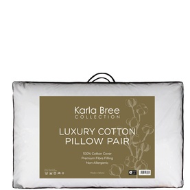 Luxury Cotton Pillow Pair