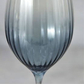 Four Piece Wine Glass Set Blue