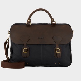 Wax Leather Briefcase