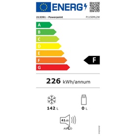 142L 635MM Wide Chest Freezer PowerPoint