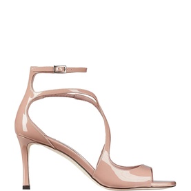 Azia 75 Leather Strappy Heeled Sandals