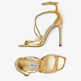 Azia 110 Leather Strappy Heeled Sandals