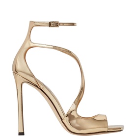 Azia 110 Leather Strappy Heeled Sandals