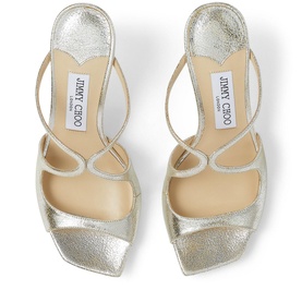 Anise 75 Glitter Leather Mules