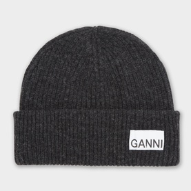 Ribbed-Knit Lightweight Beanie Hat