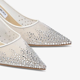 Love 85 Mesh D&eacute;grad&eacute; Crystals Pumps