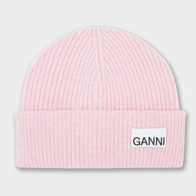 Ribbed-Knit Lightweight Beanie Hat