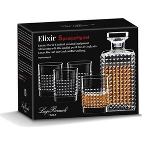 Elixir Whiskey Glassware Five Piece Set