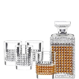 Elixir Whiskey Glassware Five Piece Set