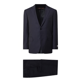 D6 Contemporary Single-Breasted Two-Piece Suit