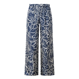 Pazzo Silk Pattern Trousers