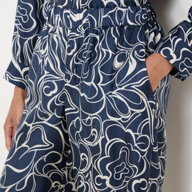 Pazzo Silk Pattern Trousers