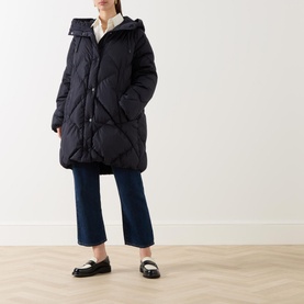 Calerno Quilted Hood Coat