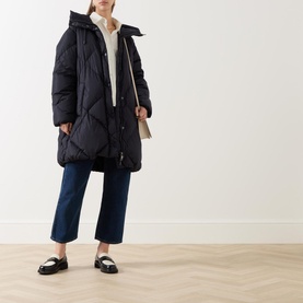 Calerno Quilted Hood Coat