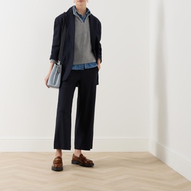 Pappa Oversized Single-Breasted Blazer