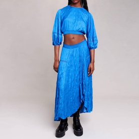 Japra Embroidered Maxi Skirt