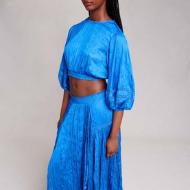 Japra Embroidered Maxi Skirt