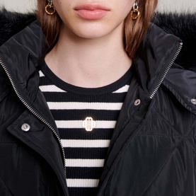 Greigy Padded Coat