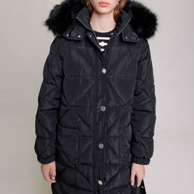 Greigy Padded Coat