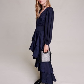 Ruffinella Smocked Ruffled Maxi Dress