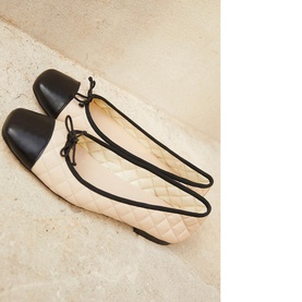 Gigi Quilted Ballet Flats