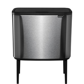 Bo Touch Bin, 11 + 23L - Platinum