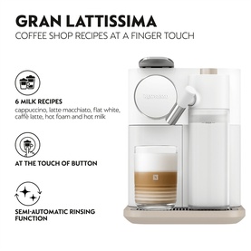 Gran Lattissima Automatic Capsule Coffee Machine