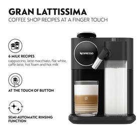 Gran Lattissima Automatic Capsule Coffee Machine