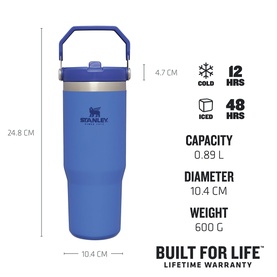 The Iris Classic IceFlow&trade; Flip Straw Tumbler 0.89L
